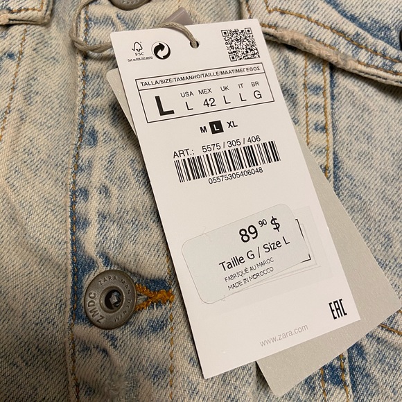 Zara denim jacket - Picture 10 of 11